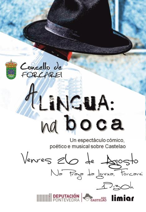A lingua na boca!, un espectáculo cómico poético e musical sobre Castelao A lingua na boca!, un espectáculo cómico poético e musical sobre Castelao